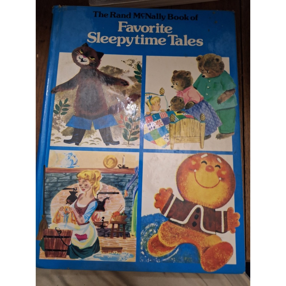 Vintage McNally Book Favorite Sleepytime Tales‎ Hardcover 1980 ISBN 0528823043